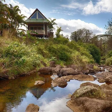 Kikala Waterfall Lodge Hilo Zimmer foto